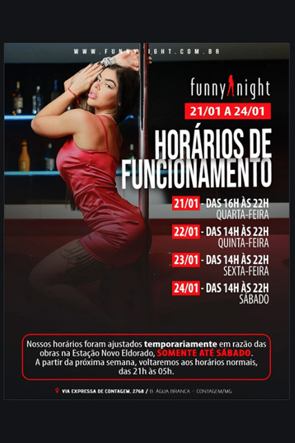 Boate Funny Night - Contagem - MG