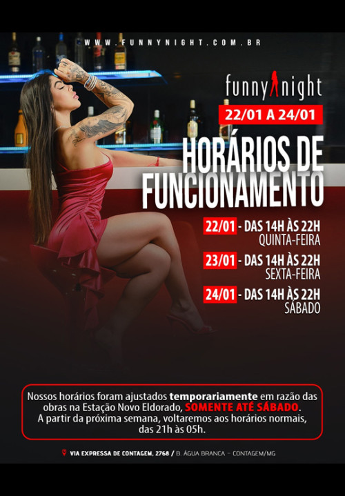 Boate Funny Night - Contagem - MG