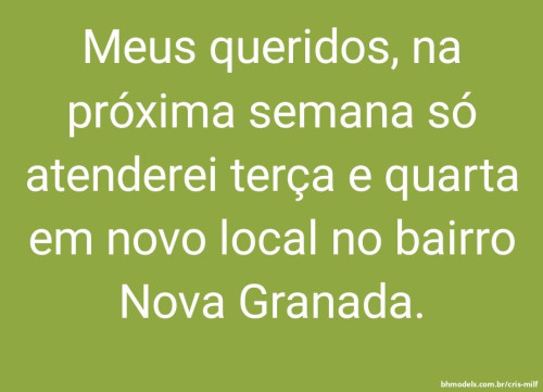 Publicação de Cris Milf